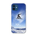 iPhone12 Pro Max 6.7インチ 専用ケース ハードケース アイフォン12 pro max 用カバー igcase 各キャリア対応 スマホカバー カバー ケース pc ハードケース 001174 スポーツ スノーボード 雪 スポーツ