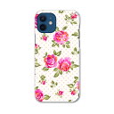 iPhone12 mini 5.4インチ 専用ハードケース アイフォン12 mini 用カバー igcase 各キャリア対応 スマホカバー カバー ケース pc ハードケース 004758 フラワー 花 水玉 ドット ピンク(2)