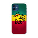 iPhone12 mini 5.4インチ 専用ハードケース アイフォン12 mini 用カバー igcase 各キャリア対応 スマホカバー カバー ケース pc ハードケース 011741 レゲエ 動物 ライオン
