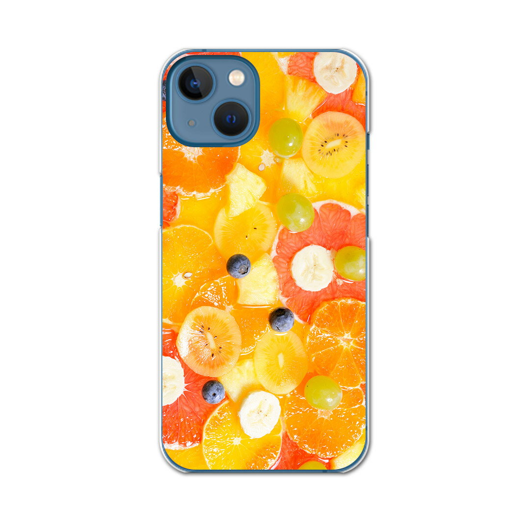 樂天商城 - iphone14 6.1インチ tpu 各キャリア共通 スマホ カバー ケース スマホケース スマホカバー TPU ソフトケース 001602 果実　オレンジ