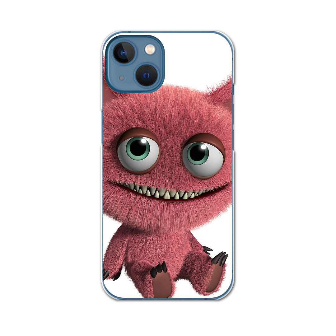 iphone14 6.1インチ tpu 各キャリア共通 スマホ カバー ケース スマホケース スマホカバー TPU ソフトケース 005189 モンスター　赤　キャラクター