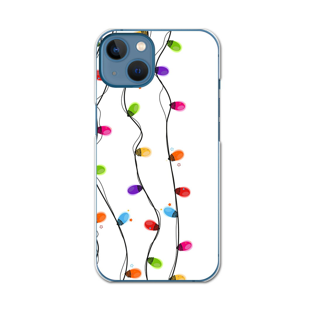 iphone14 6.1インチ tpu 各キャリア共通 スマホ カバー ケース スマホケース スマホカバー TPU ソフトケース 009962 カラフル　電球