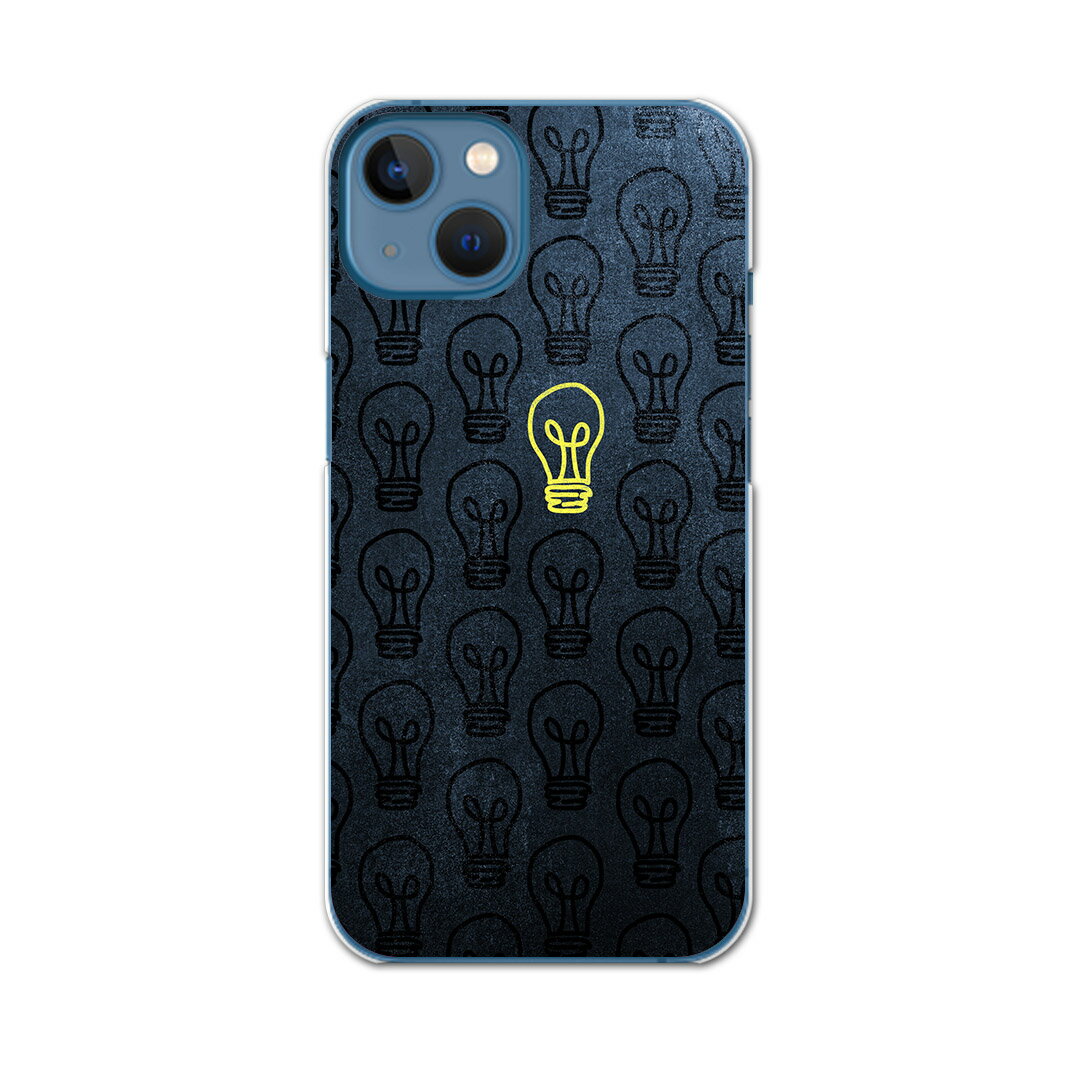 樂天商城 - iphone14 6.1インチ tpu 各キャリア共通 スマホ カバー ケース スマホケース スマホカバー TPU ソフトケース 010264 電球　黄色　模様