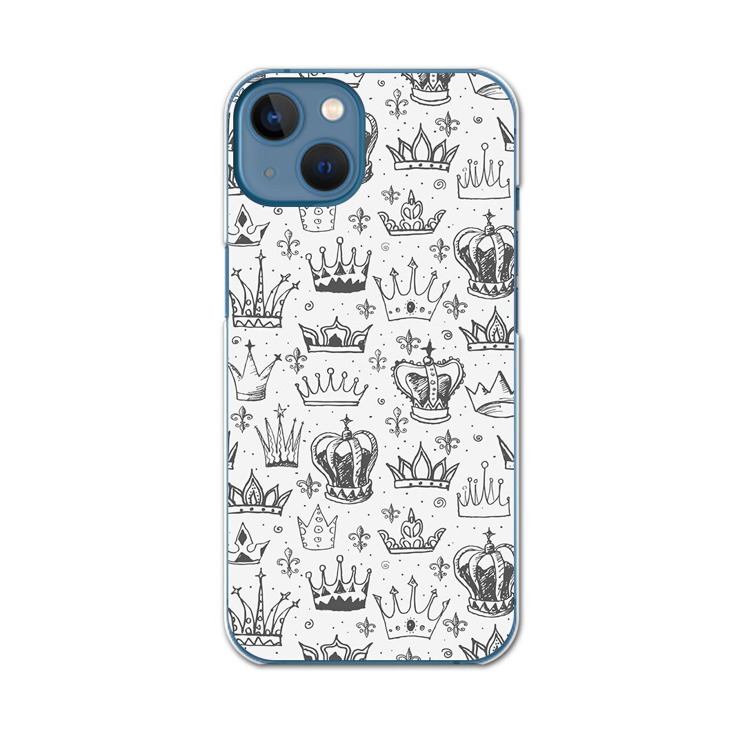 iphone14 6.1インチ tpu 各キャリア共通 スマホ カバー ケース スマホケース スマホカバー TPU ソフトケース 011314 王冠　ビンテージ　レトロ