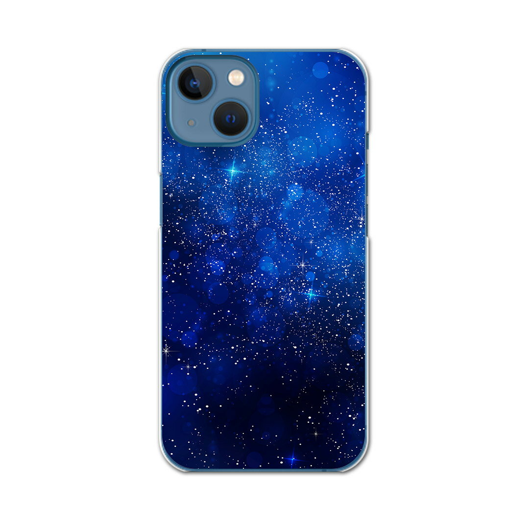 iphone14 6.1インチ tpu 各キャリア共通 スマホ カバー ケース スマホケース スマホカバー TPU ソフトケース 012483 空 夜空 星