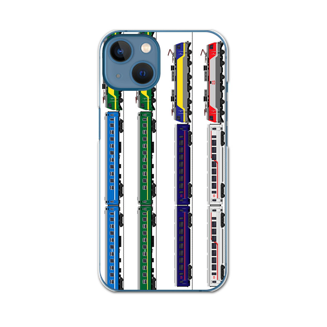 iphone14 6.1インチ tpu 各キャリア共通 スマホ カバー ケース スマホケース スマホカバー TPU ソフトケース 013213 乗り物　新幹線　電車