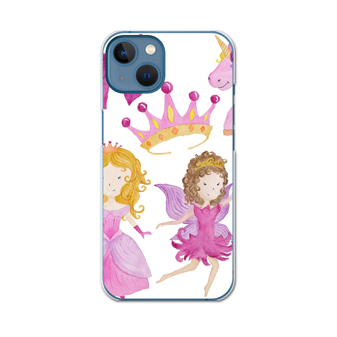 iphone14 6.1インチ tpu 各キャリア共通 スマホ カバー ケース スマホケース スマホカバー TPU ソフトケース 013592 プリンセス　姫　女の子