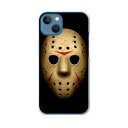 iPhone13 mini 5.4インチ 専用ハードケース アイフォン13 mini 用カバー igcase 各キャリア対応 スマホカバー カバー ケース pc ハードケース 001054 ユニーク ジェイソン マスク