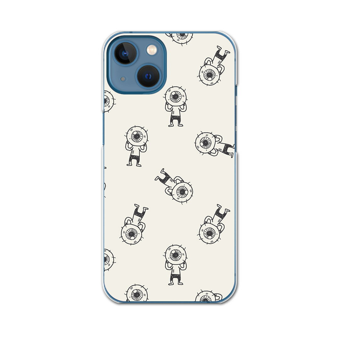 iPhone13 mini 5.4インチ 専用ハードケース アイフォン13 mini 用カバー igcase 各キャリア対応 スマホカバー カバー ケース pc ハードケース 010701 目玉おやじ キャラクター