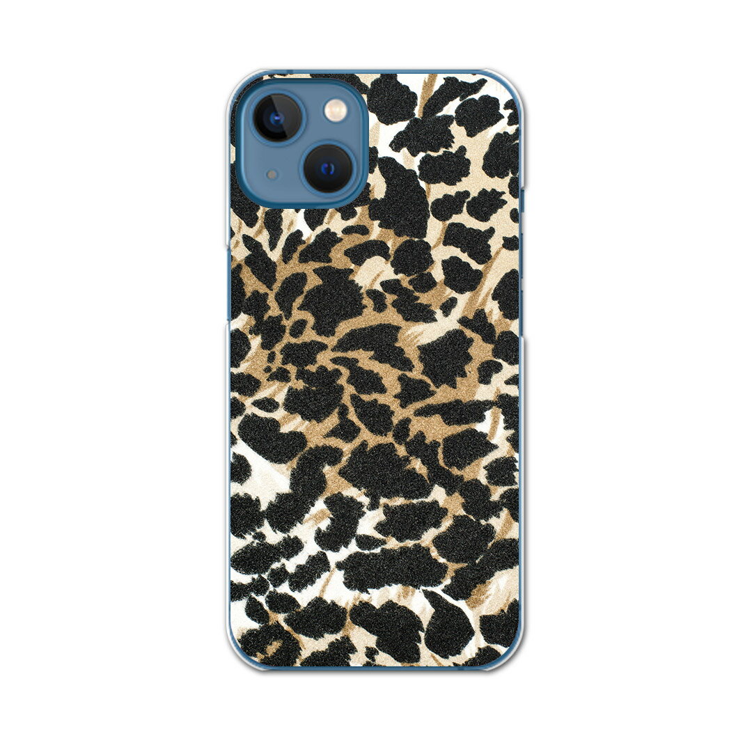 iPhone13 mini 5.4インチ 専用ハードケース アイフォン13 mini 用カバー igcase 各キャリア対応 スマホカバー カバー ケース pc ハードケース 011561 ブラウン　アニマル柄　動物