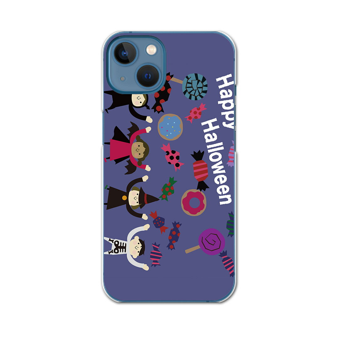 iPhone13 mini 5.4インチ 専用ハードケース アイフォン13 mini 用カバー igcase 各キャリア対応 スマホカバー カバー ケース pc ハードケース 015864 ハロウィン　お菓子　halloween