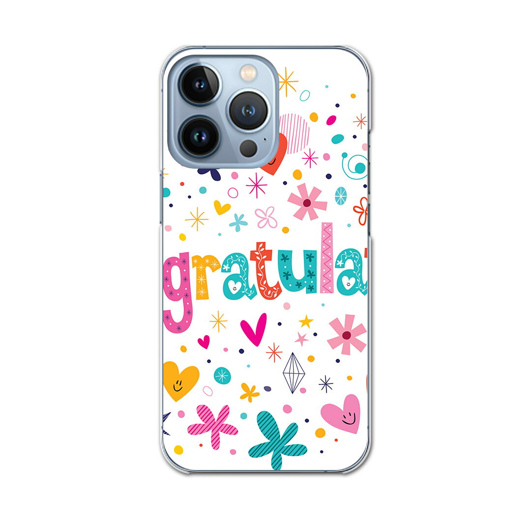 iPhone13 pro 6.1インチ 専用 プロ ハードケース iPhone13pro docomo ドコモ igcase 各キャリア対応 スマホカバー カバー ケース pc ハードケース 008481 ラブリー 花　フラワー　ハート　文字