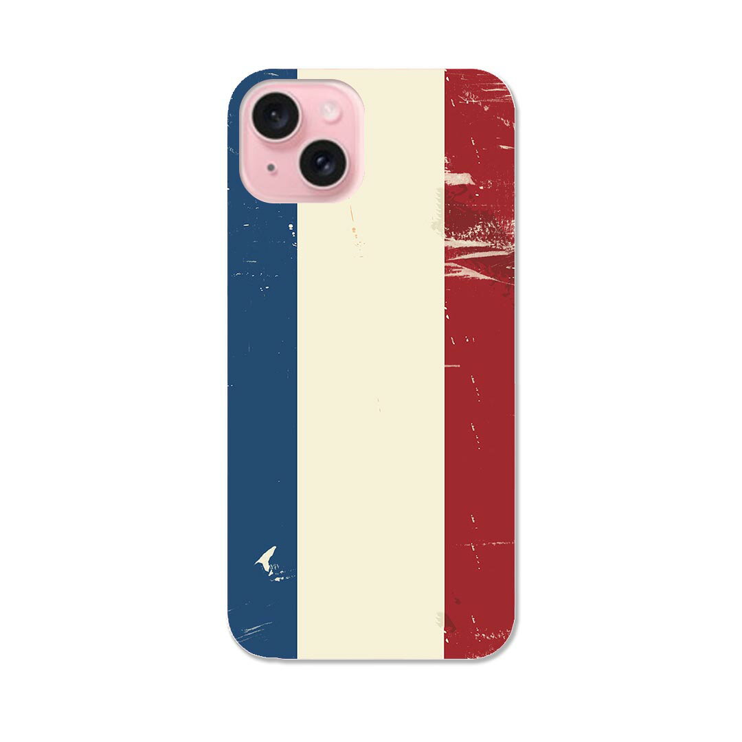 乐天商城 - iPhone15 6.1インチ tpu 各キャリア共通 スマホ カバー ケース スマホケース スマホカバー TPU ソフトケース 011609 フランス　外国　国旗