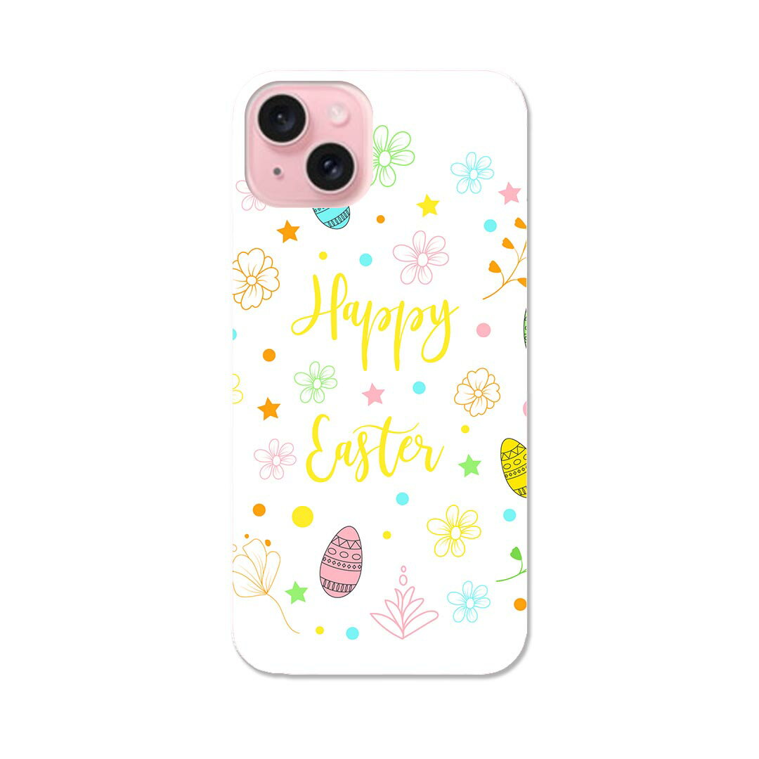 乐天商城 - iPhone15 6.1インチ tpu 各キャリア共通 スマホ カバー ケース スマホケース スマホカバー TPU ソフトケース 015329 1 イースター たまご とり ケーキ パステル
