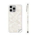 iPhone14 iPhone15 用 スキンシール 全面スキンシール フル 背面 側面 ステッカー 保護シール iphone14plus iphone14pro iphone14promax iphone15plus iphone15pro iphone15promax 各種対応 ダマスク 模様 000766