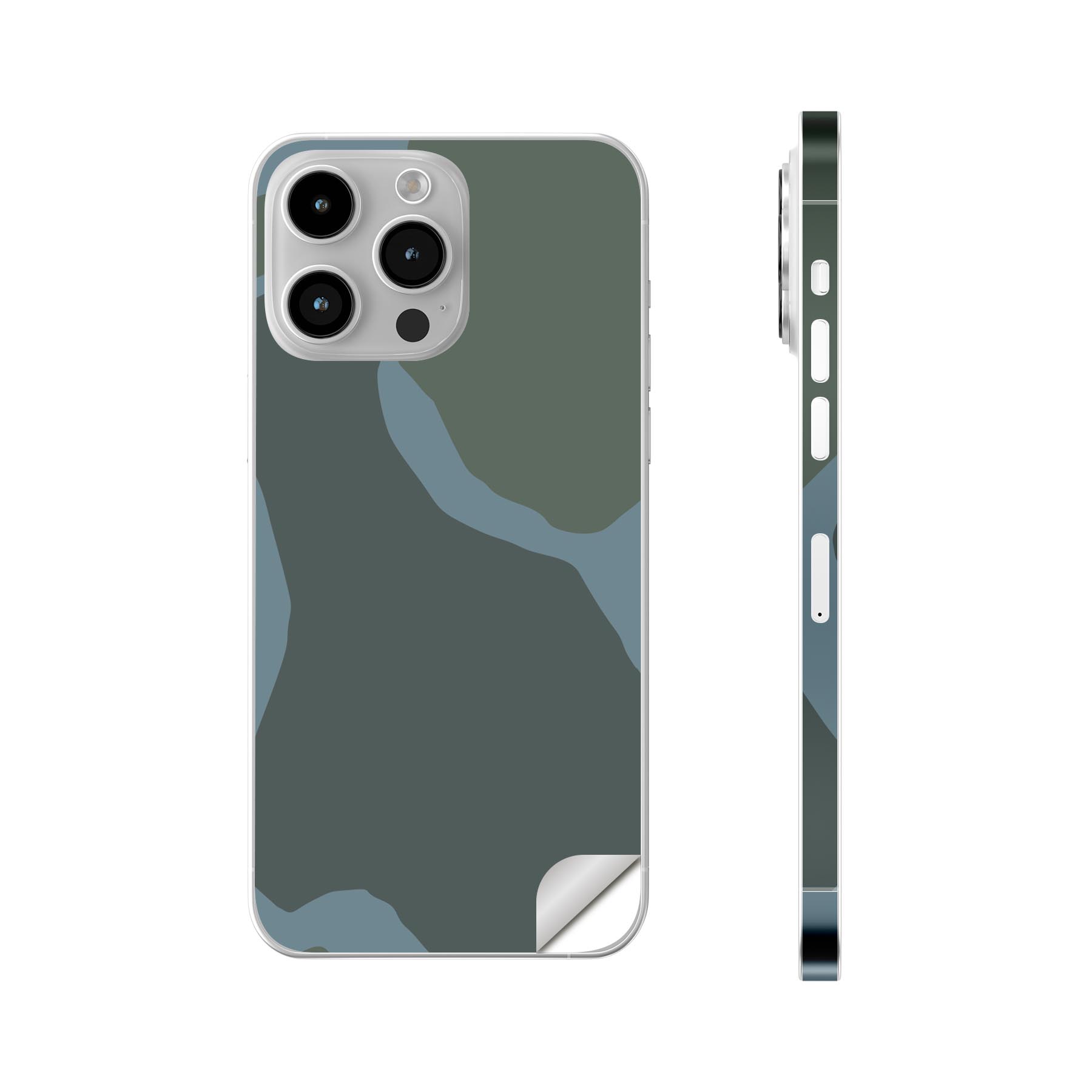 乐天商城 - iPhone14 iPhone15 用 スキンシール 全面スキンシール フル 背面 側面 ステッカー 保護シール iphone14plus iphone14pro iphone14promax iphone15plus iphone15pro iphone15promax 各種対応 迷彩　カモフラ　模様　003785