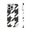 iPhone14 iPhone15 用 スキンシール 全面スキンシール フル 背面 側面 ステッカー 保護シール iphone14plus iphone14pro iphone14promax iphone15plus iphone15pro iphone15promax 各種対応 千鳥柄 白 黒 003998