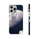 iPhone14 iPhone15 用 スキンシール 全面スキンシール フル 背面 側面 ステッカー 保護シール iphone14plus iphone14pro iphone14promax iphone15plus iphone15pro iphone15promax 各種対応 月 夜 023572