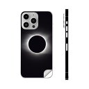 iPhone14 iPhone15 用 スキンシール 全面スキンシール フル 背面 側面 ステッカー 保護シール iphone14plus iphone14pro iphone14promax iphone15plus iphone15pro iphone15promax 各種対応 皆既月食 天体 023814