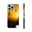 iPhone14 iPhone15 用 スキンシール 全面スキンシール フル 背面 側面 ステッカー 保護シール iphone14plus iphone14pro iphone14promax iphone15plus iphone15pro iphone15promax 各種対応 夕日 自転車 023854