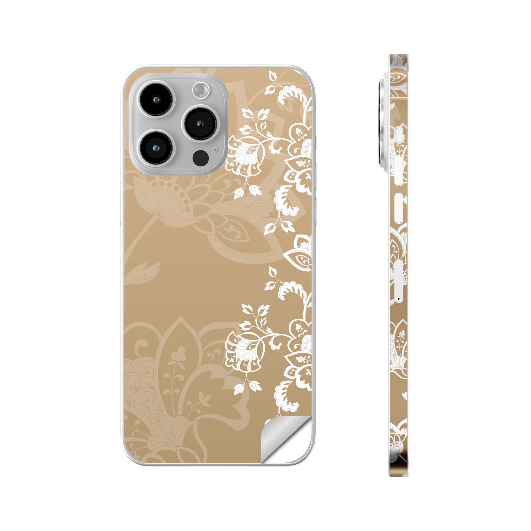 商品特徴・貼るだけでおしゃれに簡単着せ替え、スマホ用デザインスキンシール！・高精細プリントで写真と遜色のない仕上がり！半光沢シートはしっとりツヤのある表現力！・ちょっとしたすり傷からスマホを保護！・「裸で持つ派」の人にはもちろん、シールの上からバンパーやクリアケース付けてもOK！・接着部はエアフリー素材で気泡の心配も軽減！・再剥離素材なので貼り付け時の調整も安心！注意事項画像はサンプルですので、ご覧の環境によっては多少色味に違いを感じる場合がございます。 イメージと違った、モニターと色味が異なるという理由での交換や返金はご対応出来かねます。スキンシールのみの販売でスマートフォン本体・クリアケースは付属しません。端末の角に丸みがあるなどの理由で、機種によっては端末のサイズより少し小さめにカットしています。また、貼付時のずれやカメラ周りの凹凸を考慮して、カメラ穴等は少し大きめにカットしています。そのため、貼付の際はカメラ穴を基準に位置を合わせてください。初回貼付時の位置調整や貼り直しは可能ですが、しっかりと押し付けて接着させた後の再剥離、再利用は保証しておりません。スキンシールは背面のみです。側面や表面用のシールは含まれません。こちらは無地のセミグロスシートにデザインをプリントした商品で、デコなどの加工はございません。 凹凸や光沢があるように見えたり布地や金属を素材にしたように見える商品もありますが、デザインの図版によるものです。印刷時に微妙な画像のズレやカメラ穴の位置にわずかなズレが生じる場合がございます。ご注文後に1点1点制作する受注生産品のため、不良品以外のご返品や交換は固くお断り致します。 機種の選択間違いも保証対象外となりますため、ご注文の際は必ず機種をご確認下さい。発送について完全受注生産のハンドメイド商品となりますので、既製品と比べて発送までお時間を頂いています。 基本的に決済確認後、最大で10営業日での発送となります。繁忙期や休業日明けの場合はさらに時間がかかる場合があります。 その際には別途メールにてご連絡致します。メール便の場合、発送日から到着までに2?4日ほどかかる場合が多く、紛失などの保障もご対応できかねます。あらかじめご了承下さい。▼カーボンはこちらから▼