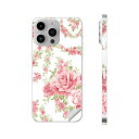 iPhone14 iPhone15 用 スキンシール 全面スキンシール フル 背面 側面 ステッカー 保護シール iphone14plus iphone14pro iphone14promax iphone15plus iphone15pro iphone15promax 各種対応 花 模様 006882