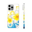 iPhone14 iPhone15 用 スキンシール 全面スキンシール フル 背面 側面 ステッカー 保護シール iphone14plus iphone14pro iphone14promax iphone15plus iphone15pro iphone15promax 各種対応 花 イエロー 青 ブルー 007565