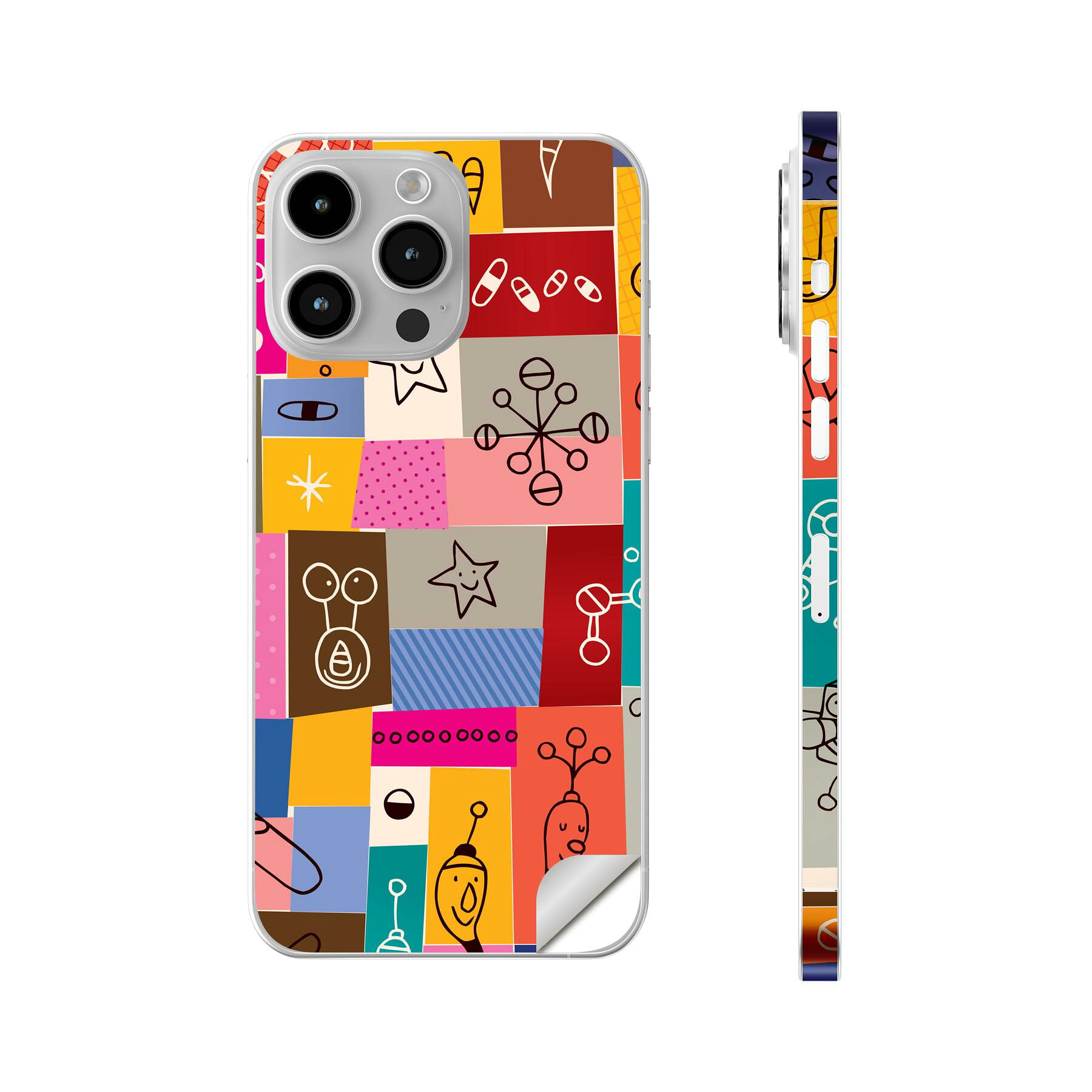 商品特徴・貼るだけでおしゃれに簡単着せ替え、スマホ用デザインスキンシール！・高精細プリントで写真と遜色のない仕上がり！半光沢シートはしっとりツヤのある表現力！・ちょっとしたすり傷からスマホを保護！・「裸で持つ派」の人にはもちろん、シールの上...