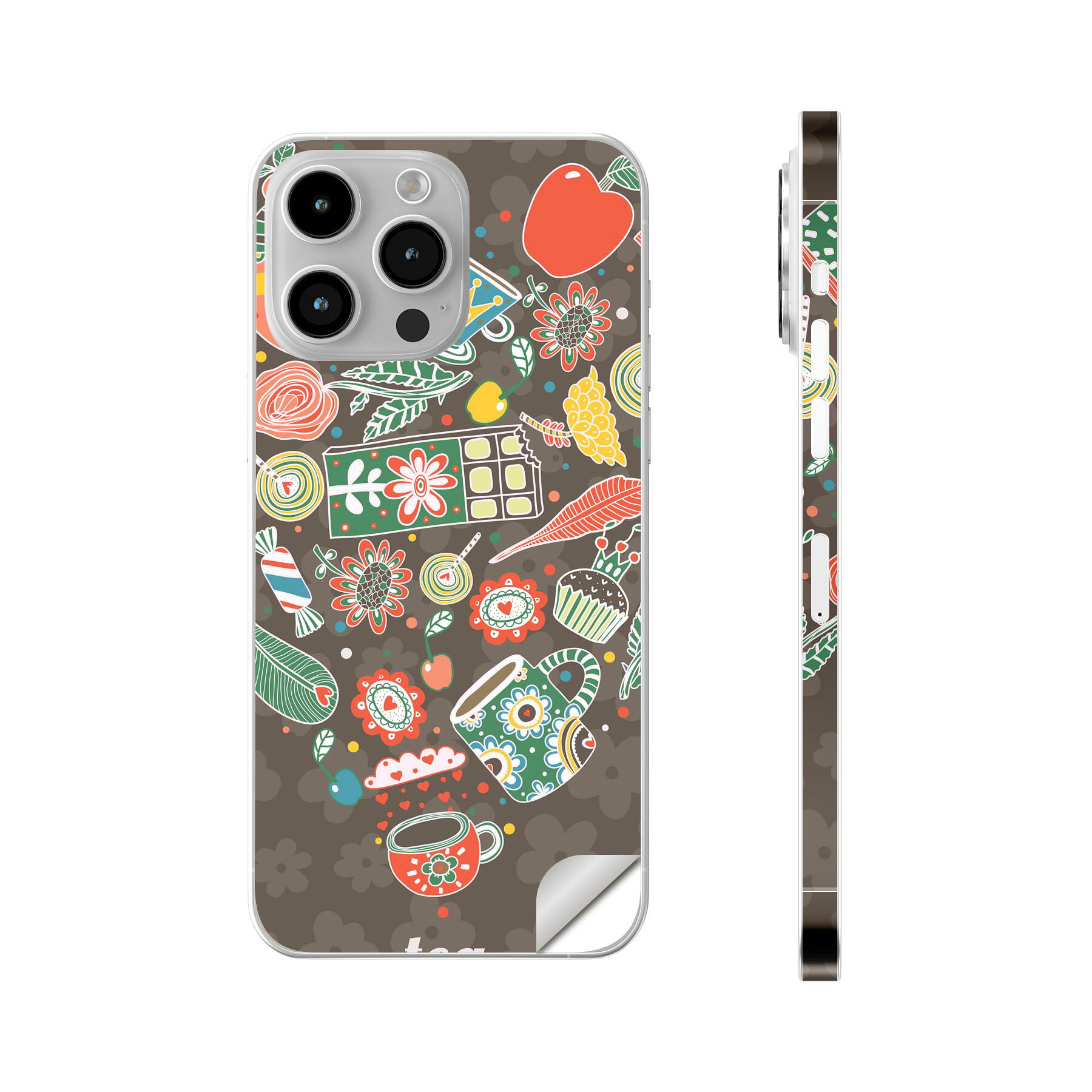 商品特徴・貼るだけでおしゃれに簡単着せ替え、スマホ用デザインスキンシール！・高精細プリントで写真と遜色のない仕上がり！半光沢シートはしっとりツヤのある表現力！・ちょっとしたすり傷からスマホを保護！・「裸で持つ派」の人にはもちろん、シールの上からバンパーやクリアケース付けてもOK！・接着部はエアフリー素材で気泡の心配も軽減！・再剥離素材なので貼り付け時の調整も安心！注意事項画像はサンプルですので、ご覧の環境によっては多少色味に違いを感じる場合がございます。 イメージと違った、モニターと色味が異なるという理由での交換や返金はご対応出来かねます。スキンシールのみの販売でスマートフォン本体・クリアケースは付属しません。端末の角に丸みがあるなどの理由で、機種によっては端末のサイズより少し小さめにカットしています。また、貼付時のずれやカメラ周りの凹凸を考慮して、カメラ穴等は少し大きめにカットしています。そのため、貼付の際はカメラ穴を基準に位置を合わせてください。初回貼付時の位置調整や貼り直しは可能ですが、しっかりと押し付けて接着させた後の再剥離、再利用は保証しておりません。スキンシールは背面のみです。側面や表面用のシールは含まれません。こちらは無地のセミグロスシートにデザインをプリントした商品で、デコなどの加工はございません。 凹凸や光沢があるように見えたり布地や金属を素材にしたように見える商品もありますが、デザインの図版によるものです。印刷時に微妙な画像のズレやカメラ穴の位置にわずかなズレが生じる場合がございます。ご注文後に1点1点制作する受注生産品のため、不良品以外のご返品や交換は固くお断り致します。 機種の選択間違いも保証対象外となりますため、ご注文の際は必ず機種をご確認下さい。発送について完全受注生産のハンドメイド商品となりますので、既製品と比べて発送までお時間を頂いています。 基本的に決済確認後、最大で10営業日での発送となります。繁忙期や休業日明けの場合はさらに時間がかかる場合があります。 その際には別途メールにてご連絡致します。メール便の場合、発送日から到着までに2?4日ほどかかる場合が多く、紛失などの保障もご対応できかねます。あらかじめご了承下さい。▼カーボンはこちらから▼