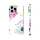 iPhone14 iPhone15 用 スキンシール 全面スキンシール フル 背面 側面 ステッカー 保護シール iphone14plus iphone14pro iphone14promax iphone15plus iphone15pro iphone15promax 各種対応 花 水彩 カラフル 011110