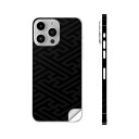 iPhone14 iPhone15 用 スキンシール 全面スキンシール フル 背面 側面 ステッカー 保護シール iphone14plus iphone14pro iphone14promax iphone15plus iphone15pro iphone15promax 各種対応 黒 和柄 和 012314