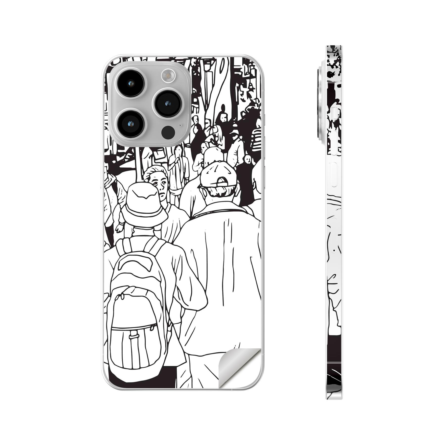 商品特徴・貼るだけでおしゃれに簡単着せ替え、スマホ用デザインスキンシール！・高精細プリントで写真と遜色のない仕上がり！半光沢シートはしっとりツヤのある表現力！・ちょっとしたすり傷からスマホを保護！・「裸で持つ派」の人にはもちろん、シールの上からバンパーやクリアケース付けてもOK！・接着部はエアフリー素材で気泡の心配も軽減！・再剥離素材なので貼り付け時の調整も安心！注意事項画像はサンプルですので、ご覧の環境によっては多少色味に違いを感じる場合がございます。 イメージと違った、モニターと色味が異なるという理由での交換や返金はご対応出来かねます。スキンシールのみの販売でスマートフォン本体・クリアケースは付属しません。端末の角に丸みがあるなどの理由で、機種によっては端末のサイズより少し小さめにカットしています。また、貼付時のずれやカメラ周りの凹凸を考慮して、カメラ穴等は少し大きめにカットしています。そのため、貼付の際はカメラ穴を基準に位置を合わせてください。初回貼付時の位置調整や貼り直しは可能ですが、しっかりと押し付けて接着させた後の再剥離、再利用は保証しておりません。スキンシールは背面のみです。側面や表面用のシールは含まれません。こちらは無地のセミグロスシートにデザインをプリントした商品で、デコなどの加工はございません。 凹凸や光沢があるように見えたり布地や金属を素材にしたように見える商品もありますが、デザインの図版によるものです。印刷時に微妙な画像のズレやカメラ穴の位置にわずかなズレが生じる場合がございます。ご注文後に1点1点制作する受注生産品のため、不良品以外のご返品や交換は固くお断り致します。 機種の選択間違いも保証対象外となりますため、ご注文の際は必ず機種をご確認下さい。発送について完全受注生産のハンドメイド商品となりますので、既製品と比べて発送までお時間を頂いています。 基本的に決済確認後、最大で10営業日での発送となります。繁忙期や休業日明けの場合はさらに時間がかかる場合があります。 その際には別途メールにてご連絡致します。メール便の場合、発送日から到着までに2?4日ほどかかる場合が多く、紛失などの保障もご対応できかねます。あらかじめご了承下さい。▼カーボンはこちらから▼