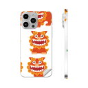 iPhone14 iPhone15 用 スキンシール 全面スキンシール フル 背面 側面 ステッカー 保護シール iphone14plus iphone14pro iphone14promax iphone15plus iphone15pro iphone15promax 各種対応 シーサー 沖縄 ハイビスカス 013765