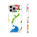 iPhone14 iPhone15 用 スキンシール 全面スキンシール フル 背面 側面 ステッカー 保護シール iphone14plus iphone14pro iphone14promax iphone15plus iphone15pro iphone15promax 各種対応 シーサー 沖縄 ハイビスカス 013766