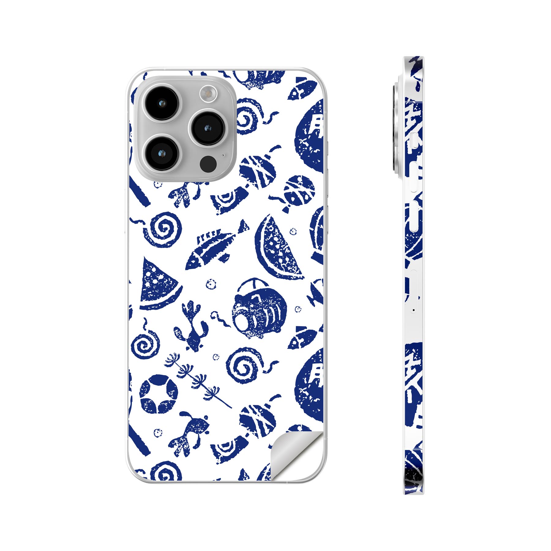 iPhone14 iPhone15 用 スキンシール 全面スキンシール フル 背面 側面 ステッカー 保護シール iphone14plus iphone14pro iphone14promax iphone15plus iphone15pro iphone15promax 各種対応 祭り　夏　スイカ　014091