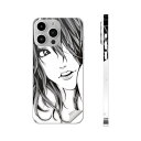 iPhone14 iPhone15 用 スキンシール 全面スキンシール フル 背面 側面 ステッカー 保護シール iphone14plus iphone14pro iphone14promax iphone15plus iphone15pro iphone15promax 各種対応 人物 イラスト 014112
