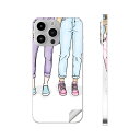 iPhone14 iPhone15 用 スキンシール 全面スキンシール フル 背面 側面 ステッカー 保護シール iphone14plus iphone14pro iphone14promax iphone15plus iphone15pro iphone15promax 各種対応 ジーンズ スキニー ファッション 015674