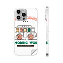 iPhone14 iPhone15 用 スキンシール 全面スキンシール フル 背面 側面 ステッカー 保護シール iphone14plus iphone14pro iphone14promax iphone15plus iphone15pro iphone15promax 各種対応 車 キャンプ 英語 016247