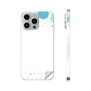 iPhone14 iPhone15 用 スキンシール 全面スキンシール フル 背面 側面 ステッカー 保護シール iphone14plus iphone14pro iphone14promax iphone15plus iphone15pro iphone15promax 各種対応 あじさい 梅雨 花 016341