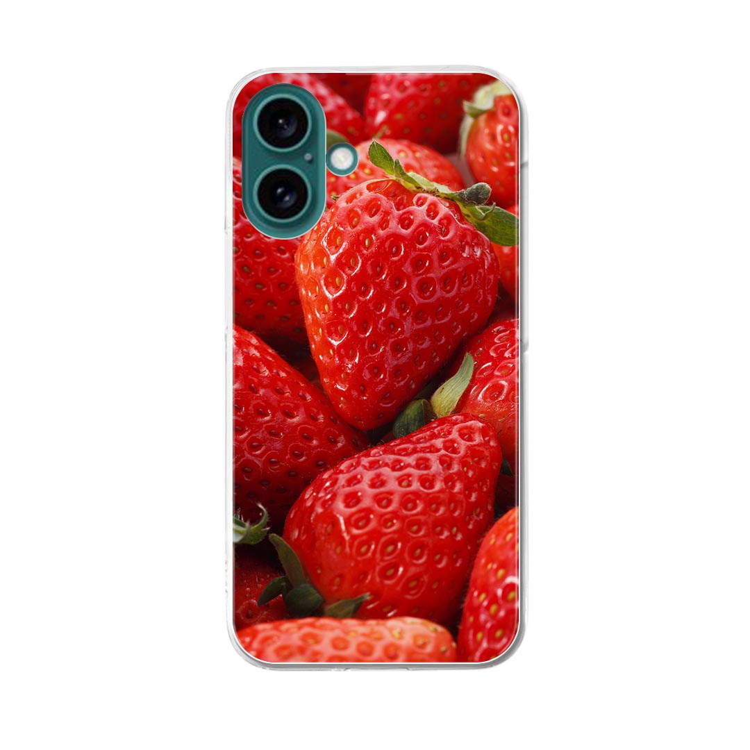 【送料無料】ハードケース ほぼ全機種対応 スマホ カバー ケース スマホケース ポリカーボネート ハード 携帯ケース softbank au docomo 001592 苺　果実