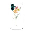 iPhone16 6.1インチ 専用 各キャリア iPhone 16 共通対応 ハード ケース iphone16 対応 ケース カバー ハードケース 031826 花 蝶々 カラフル(2)