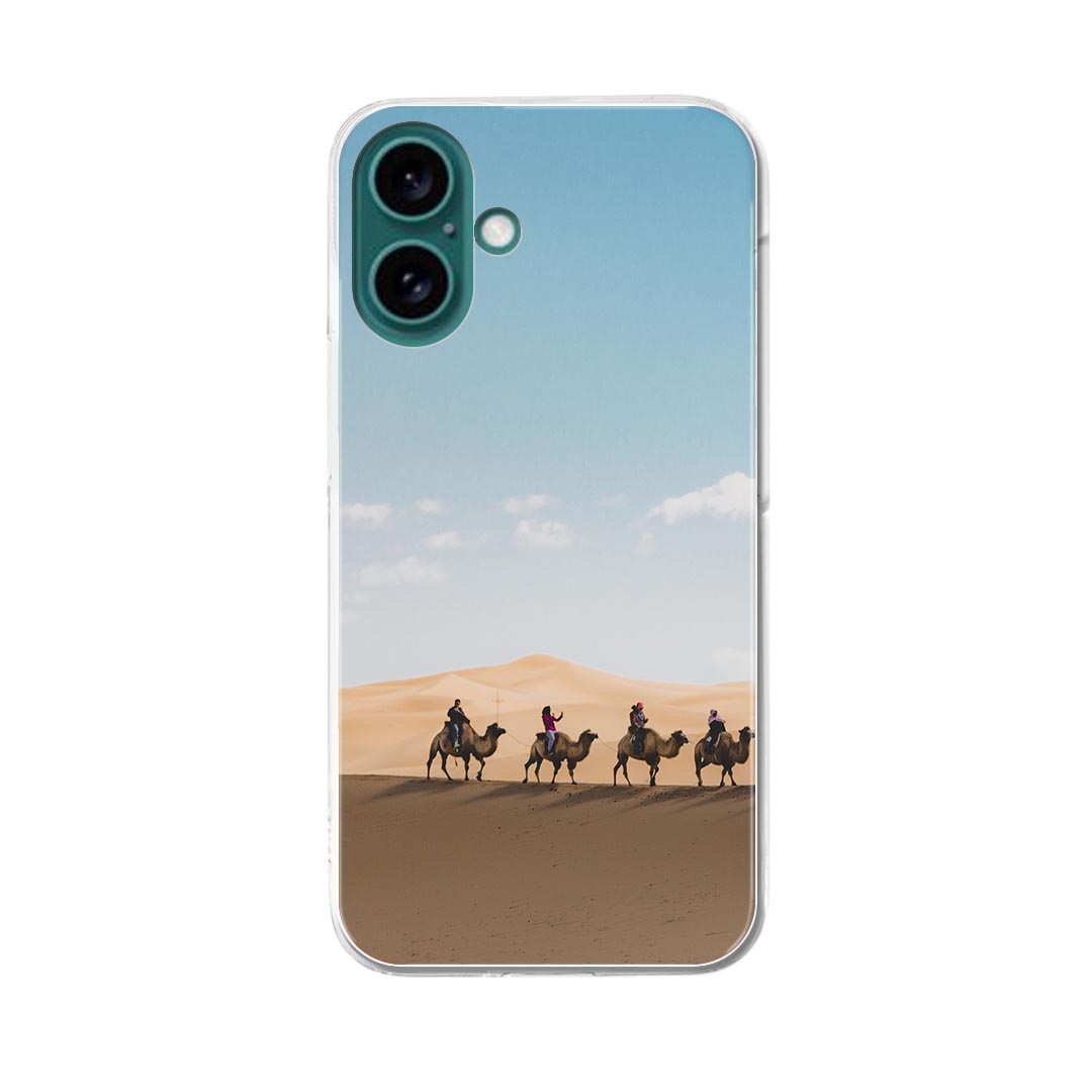 Rakuten - iPhone16plus 6.7インチ 専用 各キャリア iPhone 16 plus 共通対応 ハード ケース iphone16plus ケース カバー 033852 砂漠 ラクダ