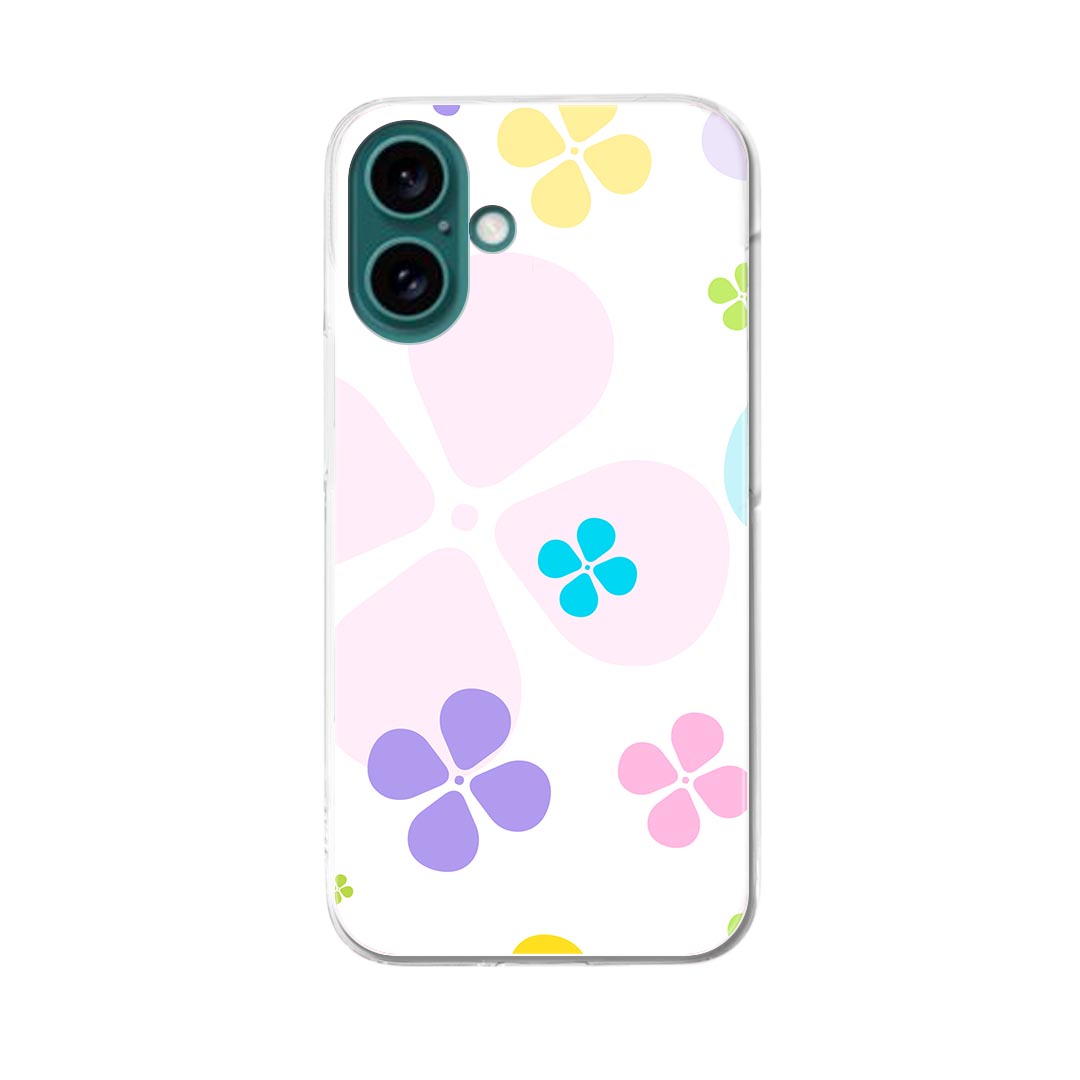 樂天商城 - iPhone16plus 6.7インチ 専用 各キャリア iPhone 16 plus 共通対応 ハード ケース iphone16plus ケース カバー 004364 花　カラフル