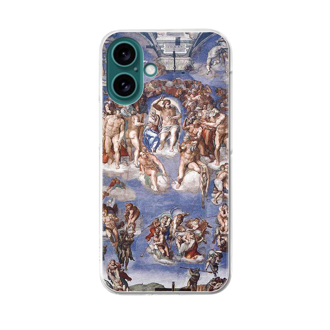 iPhone16 6.1インチ 専用 各キャリア iPhone 16 共通対応 ハード ケース iphone16 対応 ケース カバー ハードケース 011469 イラスト　人物　絵画