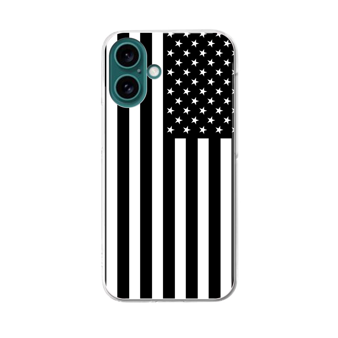 iPhone16 6.1インチ 専用 各キャリア iPhone 16 共通対応 ハード ケース iphone16 対応 ケース カバー ハードケース 011558 アメリカ 外国 国旗