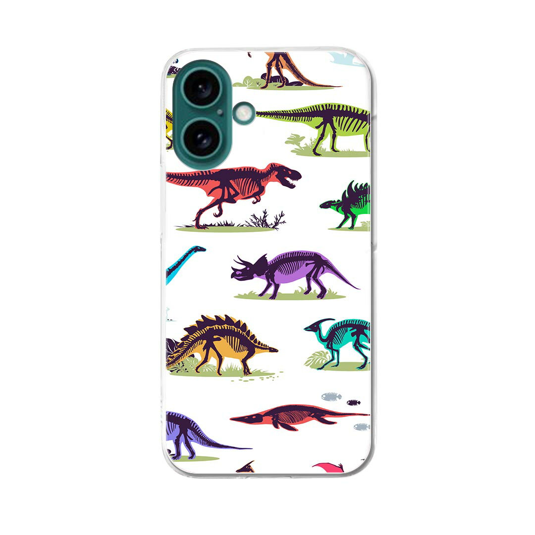 【送料無料】ハードケース ほぼ全機種対応 スマホ カバー ケース スマホケース ポリカーボネート ハード 携帯ケース softbank au docomo 013985 恐竜　カラフル