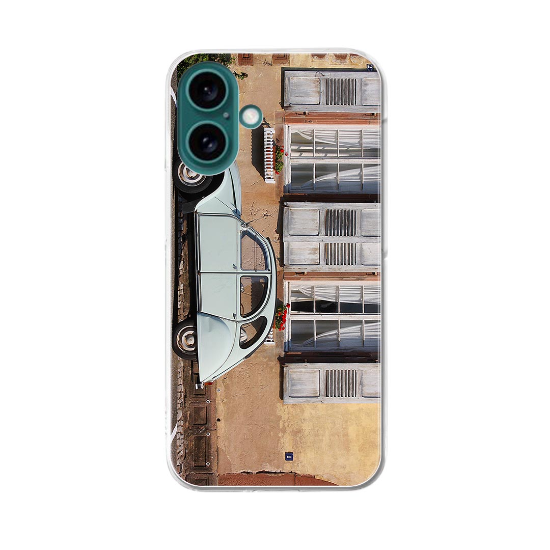 Mobile Phone Cases - iPhone16 6.1インチ 専用 各キャリア iPhone 16 共通対応 ハード ケース iphone16 対応 ケース カバー ハードケース 018310 アート レトロ 風景 車