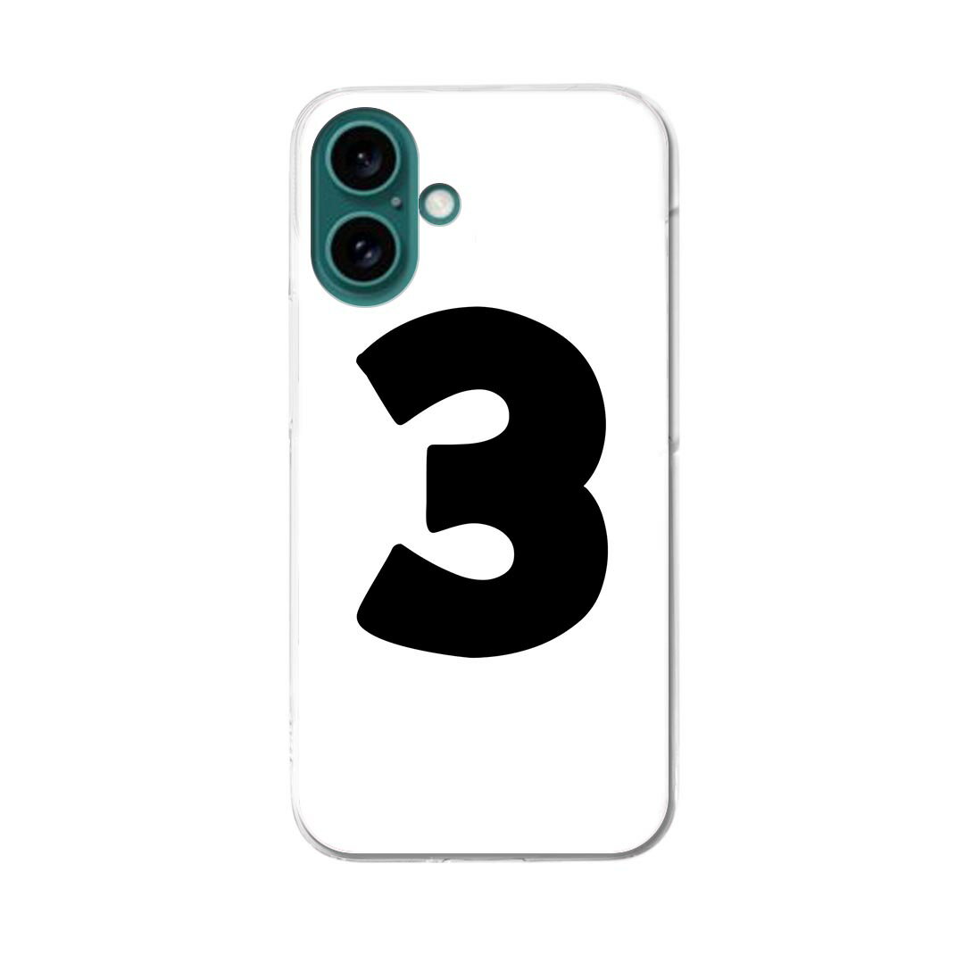 iPhone16 6.1インチ 専用 各キャリア iPhone 16 共通対応 ハード ケース iphone16 対応 ケース カバー ハードケース 019174 文字 3