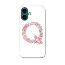 iPhone16 6.1インチ 専用 各キャリア iPhone 16 共通対応 ハード ケース iphone16 対応 ケース カバー ハードケース 019504 文字 q アルファベット(2)