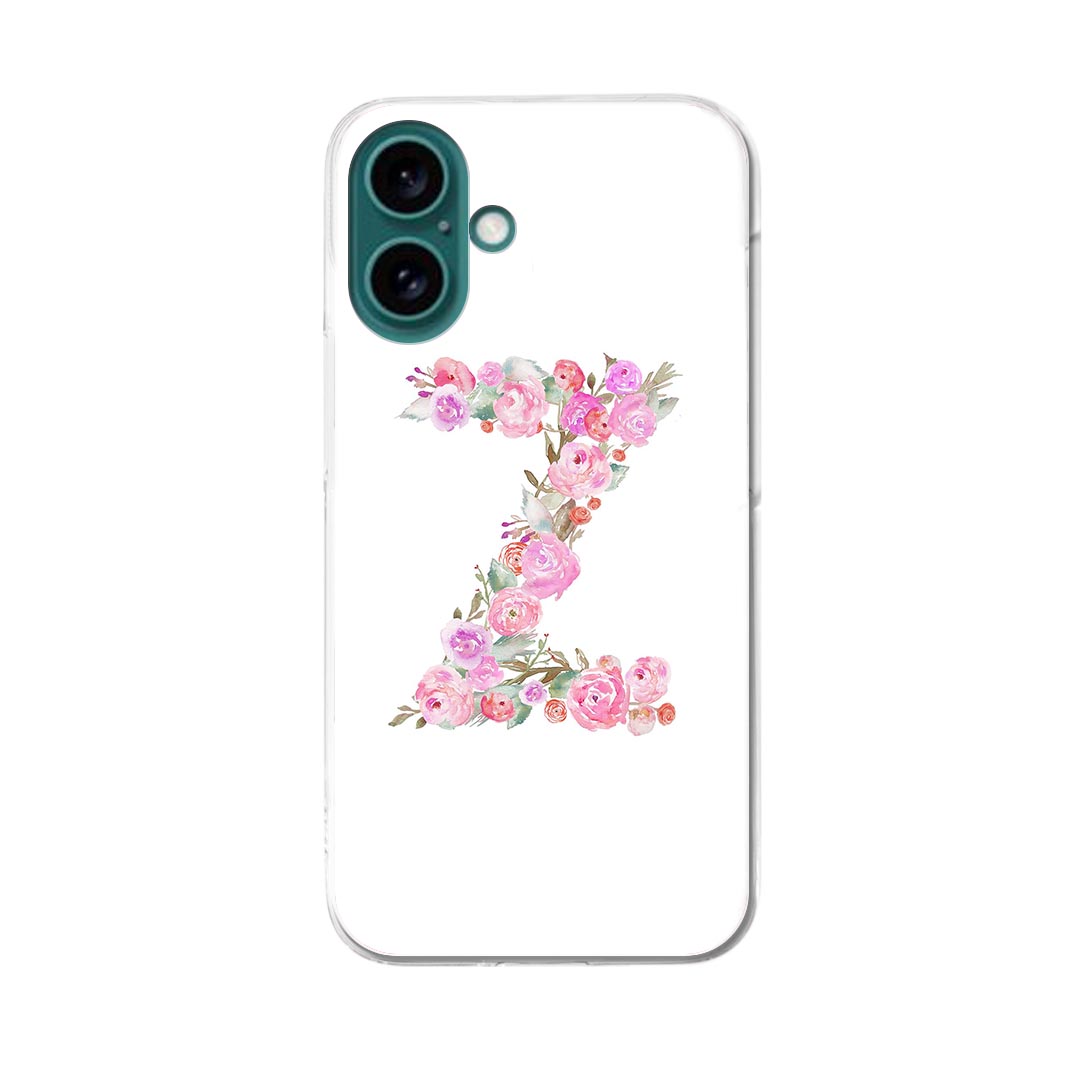 iPhone16 6.1インチ 専用 各キャリア iPhone 16 共通対応 ハード ケース iphone16 対応 ケース カバー ハードケース 019522 文字 z アルファベット